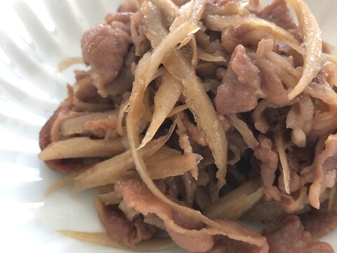 簡単＊牛肉とごぼうのしぐれ煮